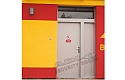 ADLO - security door ZENEX, with side and top-skylights