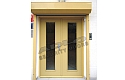 ADLO - security door ADUO, glass P100, double-wing, surface Color