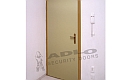 ADLO - Security door ADUO, two-coloured doorframe