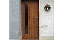 ADLO - Security door ADUO, glass P371, surface Sprela, from outside