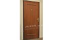 ADLO - security door ARDEN, slat L100, Termo Exterior, with a door-knocker, from the inside