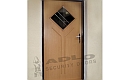 ADLO - Security door ARDEN, glass P450, surface Sprela, exterior
