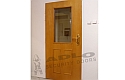 ADLO - Security door ZENIT, glass P102, surface Veneer