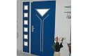 ADLO – Security door ARDEN, glass P451 Color, with side-skylight