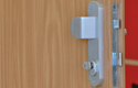ADLO - Security door INKO, door surface DL 68, line Economy, sound-proof finish