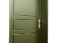 ADLO - Security door ADUO, profile design F250, door and doorframe surface Color RAL 6009