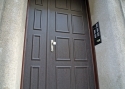 Double-wing ADLO - Security Termo door ADUO - entrance into an apartment house, slat LB 351