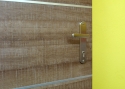 ADLO - Security door ADUO, atypical slat, entrance apartment door, door surface H1151