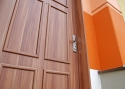 ADLO - Security Termo door ADUO, slat LB 360, surface Geta 339, Wooden Decor ADLO doorframe