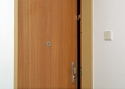 ADLO - Security door ADUO, plain design, security door guard, apartment entrance door