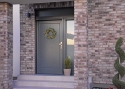 ADLO - Exterior dvere Lisbeo, category Termo, glass P370 atypical, door surface RAL 7024
