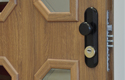 ADLO - Security door Teduo, glass Termo exterior, security safe-style termo triple-pane P421