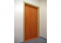 ADLO - Security door LISBEO, door surface Alder, doorframe with facing RAL 1001