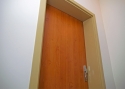 ADLO - Security door Teduo, door surface Alder, doorframe with facing depth25 cm, RAL 1001