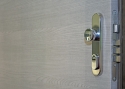 ADLO - Security door LISBEO, door surface DL 65 SMA, horizontal pattern, security fitting Fest