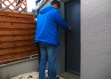 ADLO - exterior Termo door TEJEN, atypical heigth of 188 cm, atypical width of 68 cm, door surface G411