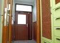 ADLO - Security Termo door TEDUO, glass with top skylight and full side skylight