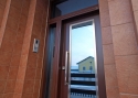 ADLO - Security Termo door TEDUO, glass with skylights, configuration dimension 140cm x 295cm