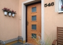 ADLO - exterior Termo door Lisbeo, glass PS554, family house entrance