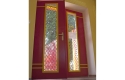 ADLO - security door ADUO, NOBLESSE, Luca 001, Termo Exterior and triple-pane glass, double-wing door