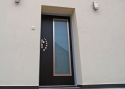 ADLO - Security door TEDUO, design NOBLESSE Gloria 005, exterior Termo
