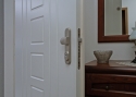 ADLO - Security Termo door Tesim, a house entrance door, profile, door surface Color RAL 9016