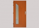 Glass door, PS 371, glass Matelux, LOG-656, surface G-656, hinge finish Chestnut, TERMO