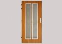 Glass, PS 372, glass Stopsol - bronz, LP-Anticoro, surface G-731, hinges finish RAL8017, TERMO