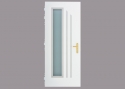 Glass, PS 370, glass Matelux, LP-Anticoro, surface G-242, hinge finish RAL9003, TERMO