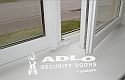 ADLO - Security window, detail of the lower window locking